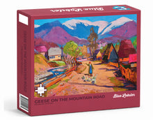 Load image into Gallery viewer, Geese on the Village Road 1000 Piece Puzzle