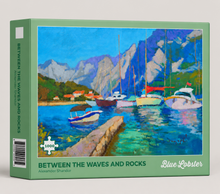 Load image into Gallery viewer, Between the Waves and Rocks 1000 Piece Puzzle