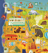 Load image into Gallery viewer, American Road Trip 1000 Pc Puzzle