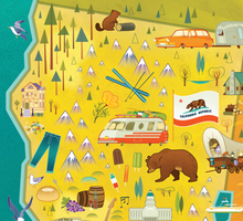 Load image into Gallery viewer, California: The Golden State 100 Pc Puzzle