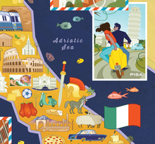 Load image into Gallery viewer, Postcards from Italy 100 Pc Puzzle