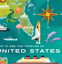 Load image into Gallery viewer, US Temple Map Puzzle