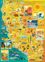 Load image into Gallery viewer, California: The Golden State 1000 Pc Puzzle