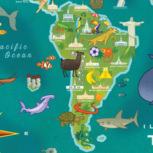 Load image into Gallery viewer, World Temple Map Puzzle