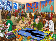 Load image into Gallery viewer, Dancing with Matisse 1000 Piece Puzzle
