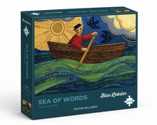 Load image into Gallery viewer, Sea of Words 1000 Piece Puzzle
