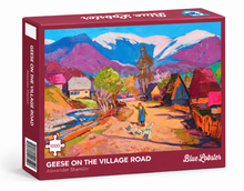 Load image into Gallery viewer, Geese on the Village Road 1000 Piece Puzzle
