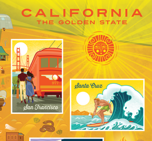 California: The Golden State 1000 Pc Puzzle