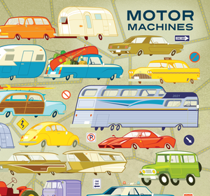 Motor Machines 1000 Pc Puzzle