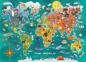 The World 100 Piece Puzzle