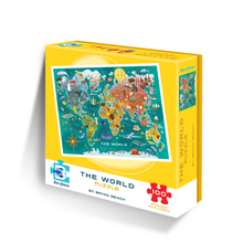 Load image into Gallery viewer, The World 100 Piece Puzzle
