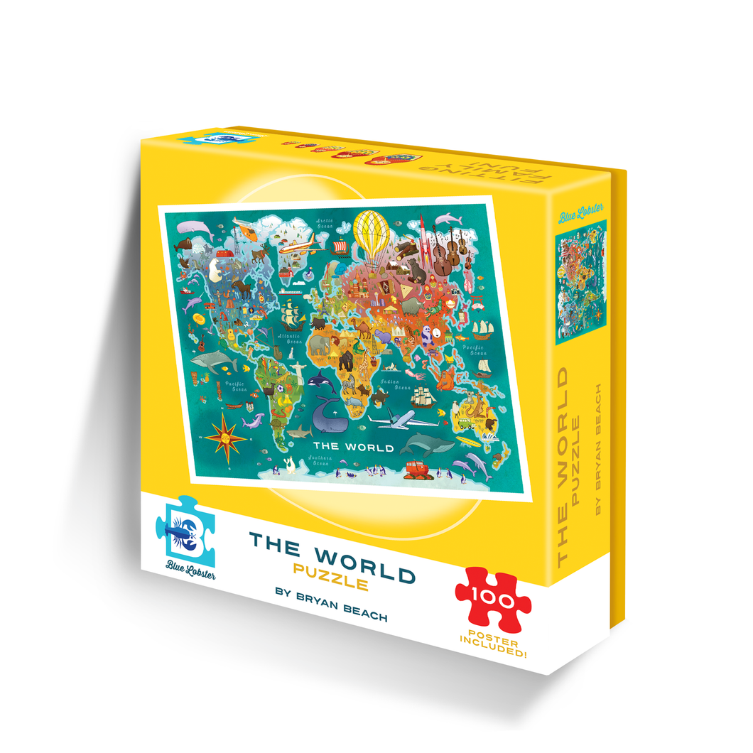 The World 100 Piece Puzzle