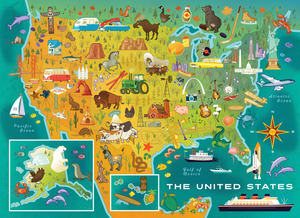 The United States 100 Pc Puzzle