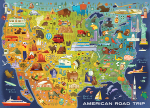 American Road Trip 1000 Pc Puzzle